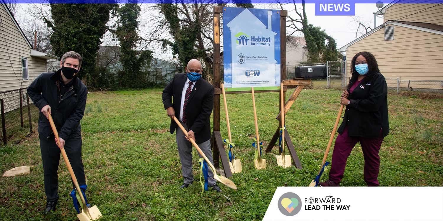 NNS Breaks Ground for 19th Habitat Home NNS Breaks Ground for 19th Habitat Home