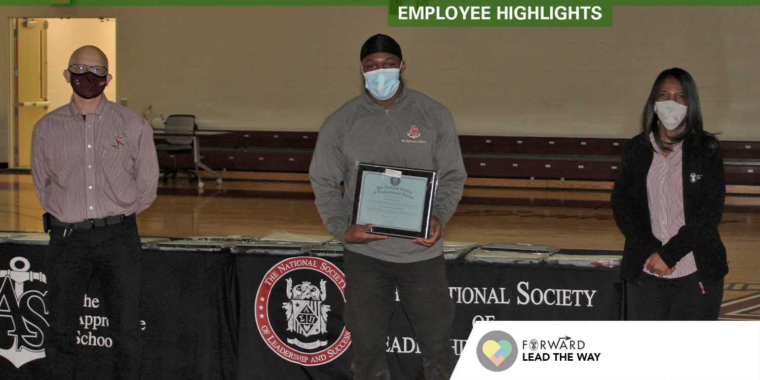 Apprentices Inducted into National Society of Leadership and Success Apprentices Inducted into National Society of Leadership and Success