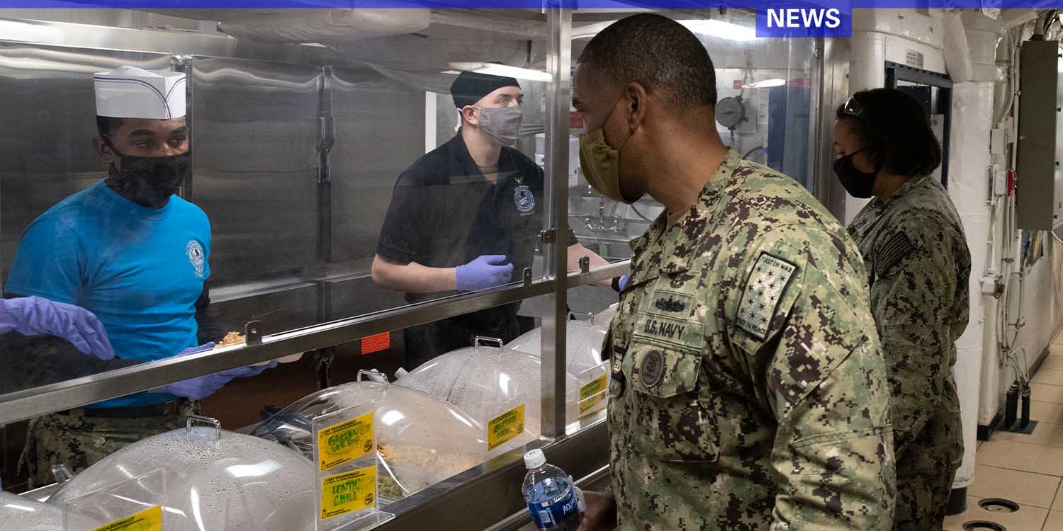 Galley Reopens on USS George Washington (CVN 73) Galley Reopens on USS George Washington (CVN 73)