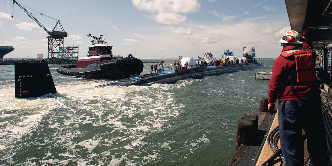 22A-0238-NNS Launches New Jersey (SSN 796)