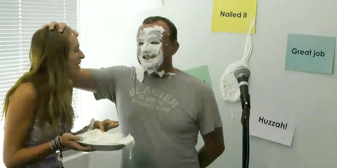 22A-0508-Fundraising Success Leads to Pie in the Face