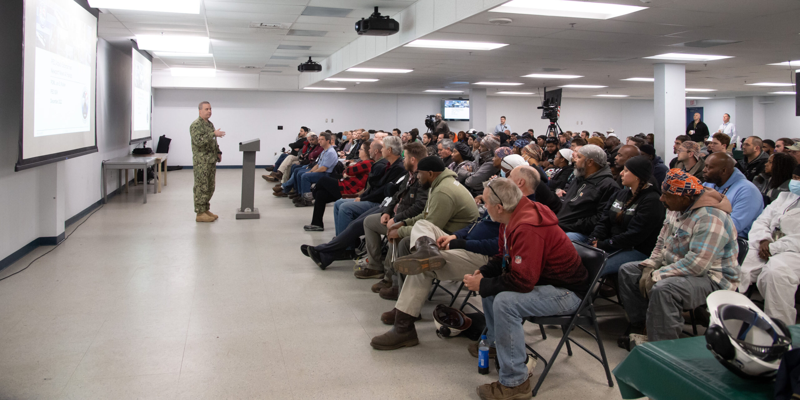 Adm. Rucker All Hands Gathering