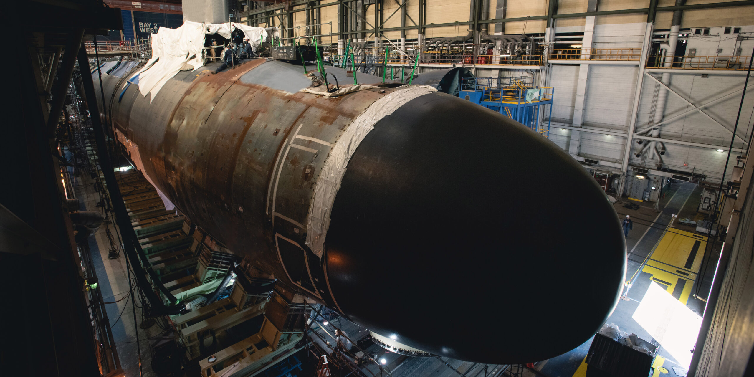Massachusetts SSN 798 Pressure Hull Complete