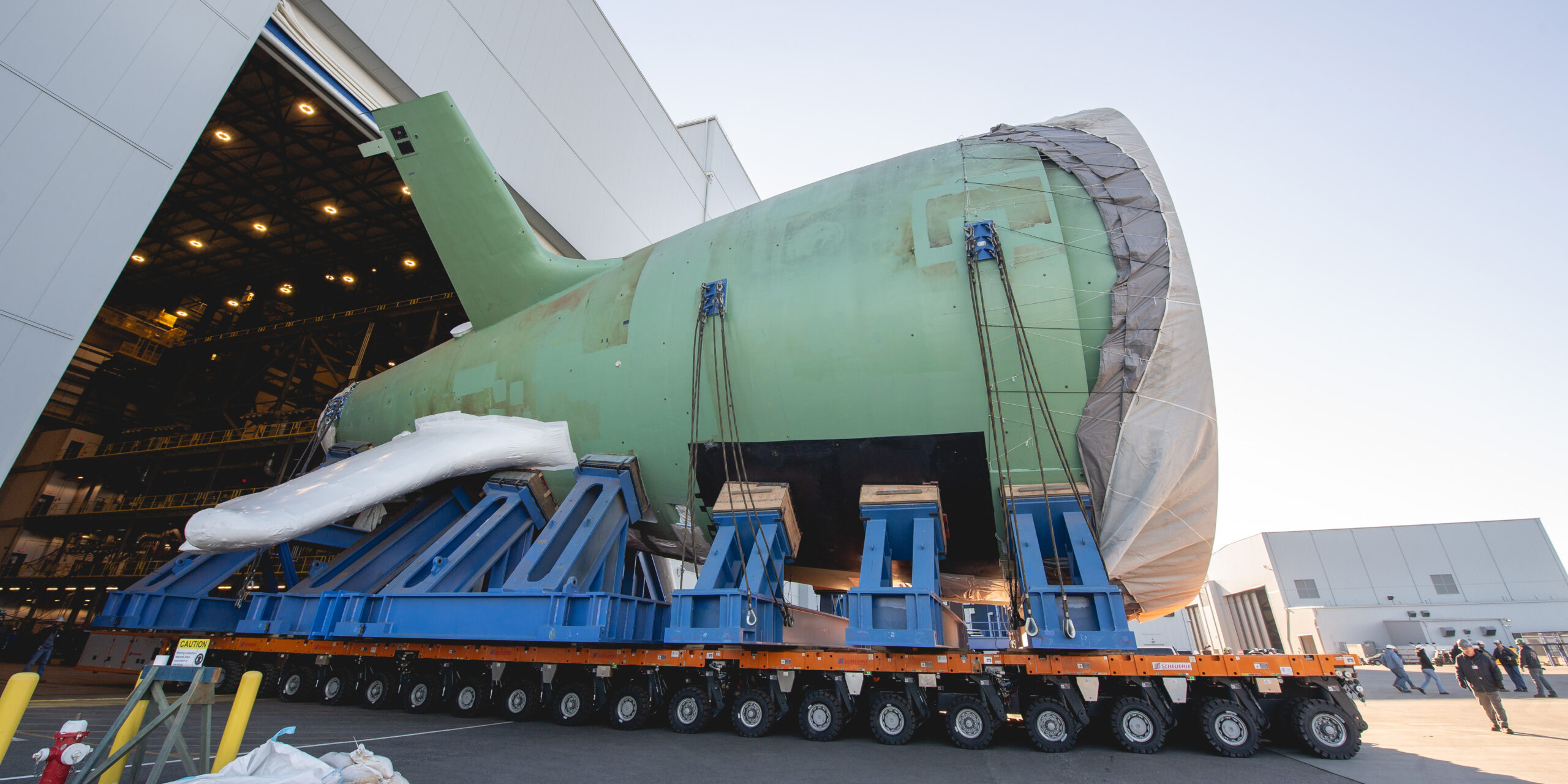 Columbia Stern move to Barge from JMAF