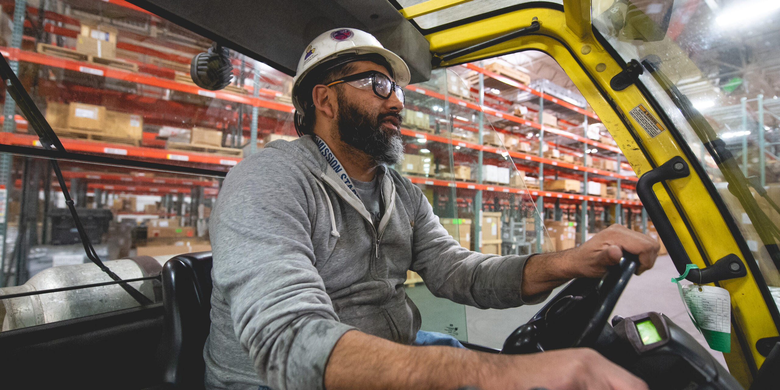 People working in warehouses