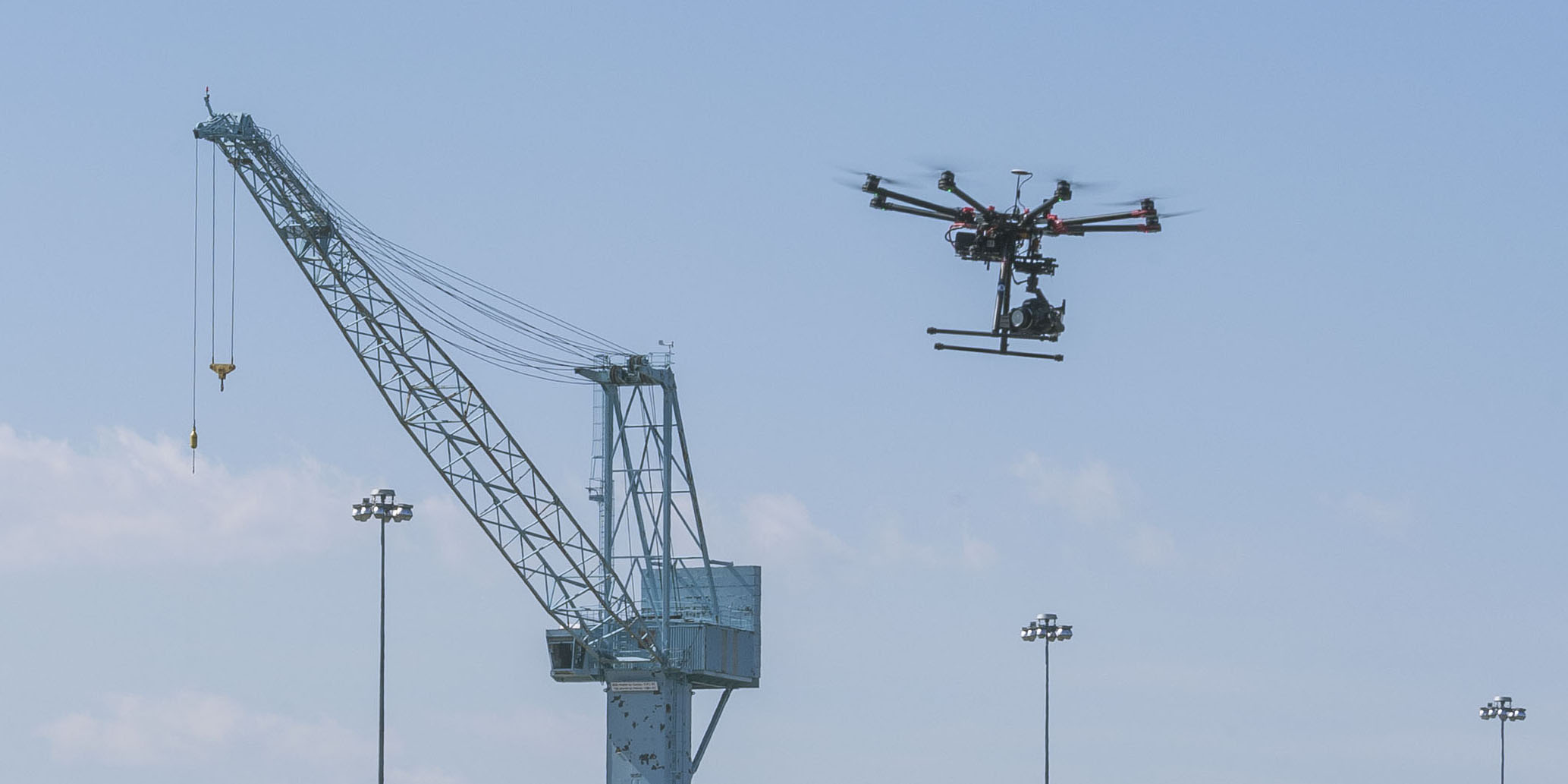 Drone flight at JMAF